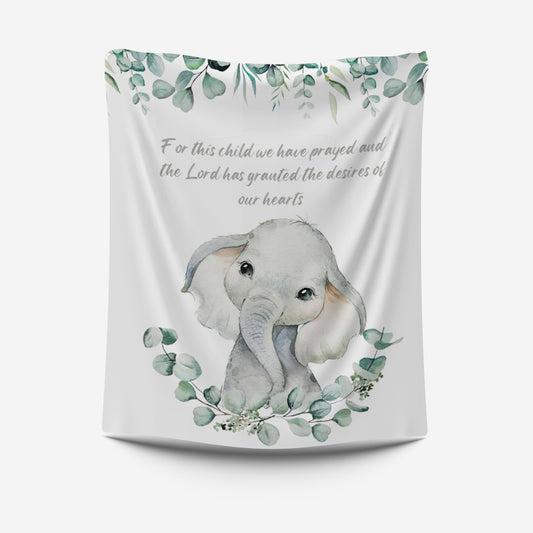 Eucalyptus Ellie Fleece Blanket image 0