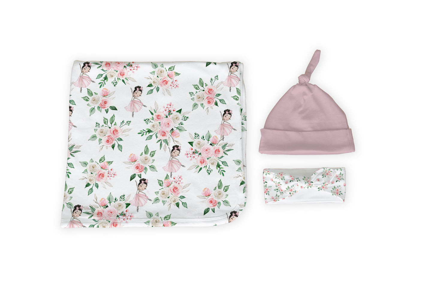Ballet Slipper Swaddle Set image 0