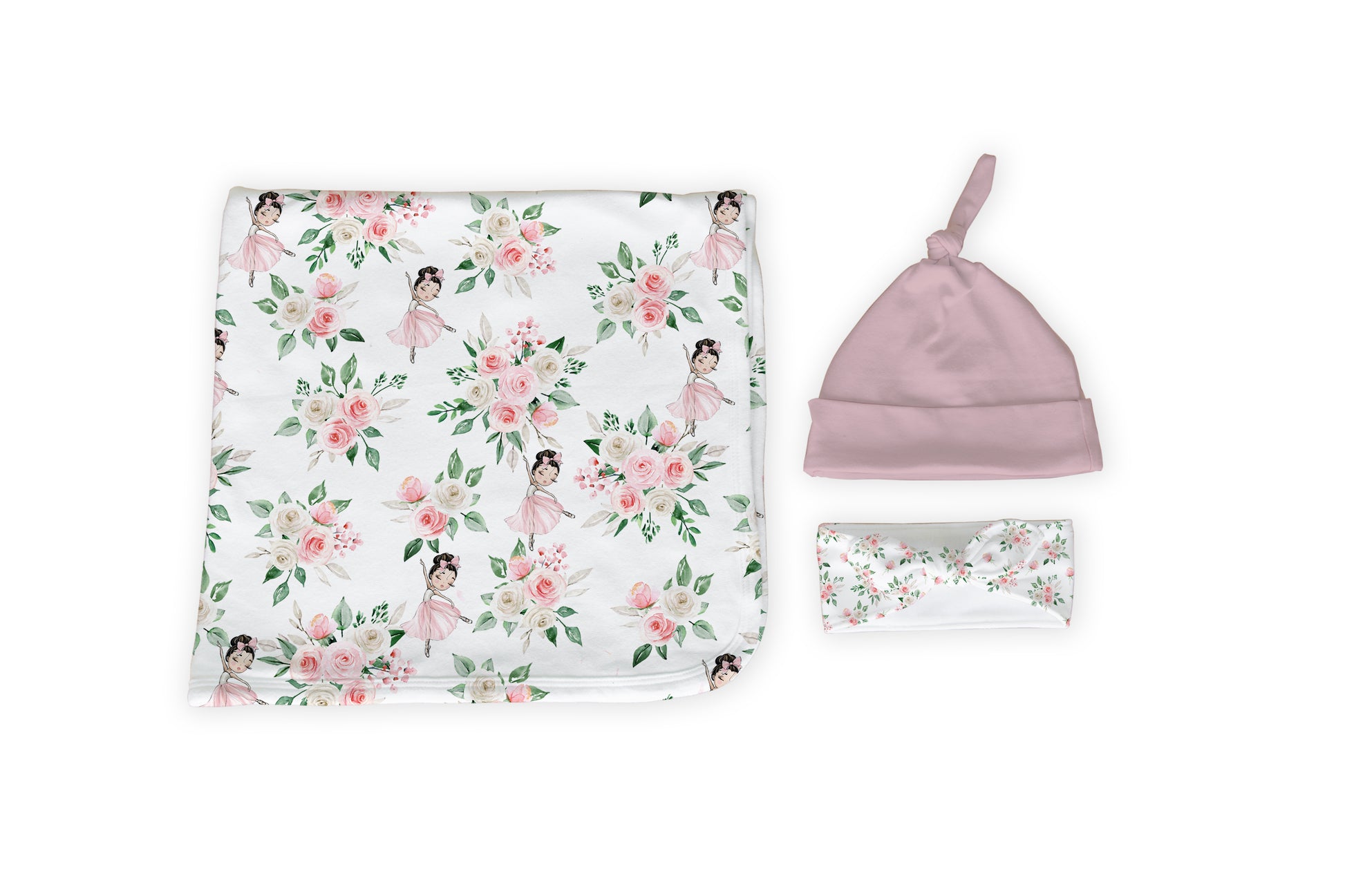 Ballet Slipper Swaddle Set image 0