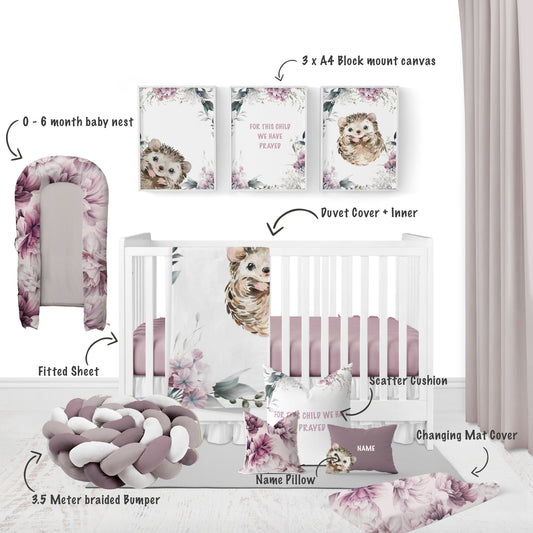 Mauve Peony Hedgehog Combo Deals image 0
