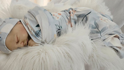 Blue Lily Bunny Swaddle image 6