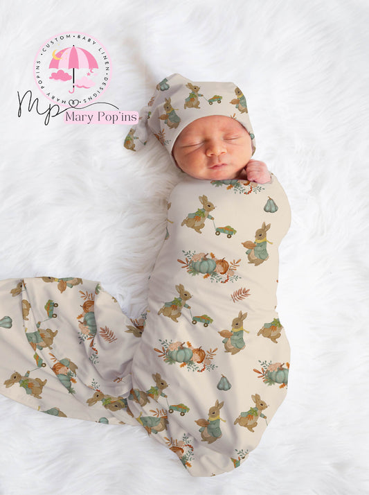 Tales of Peter Rabbit Fields of Fun Bunny  Swaddle image 0