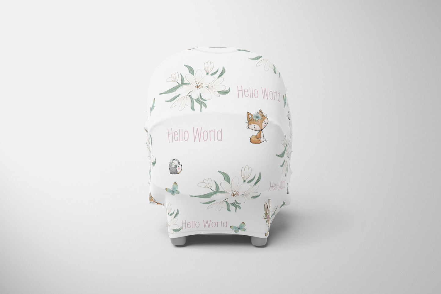 Whimsical Woodlands Car Chair Cover image 0