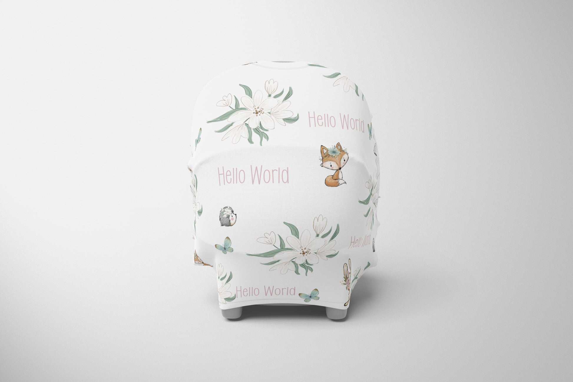 Whimsical Woodlands Car Chair Cover image 0
