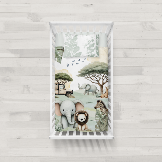 Safari Africa Baby Duvet Cover image 0