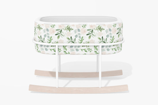 Panda Eucalyptus Rose Carry Cot image 0