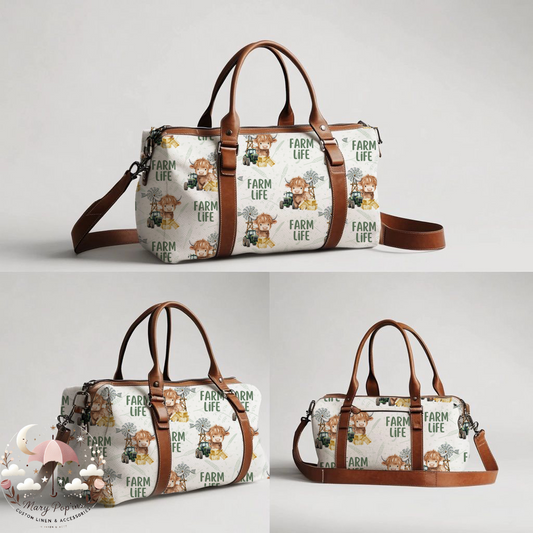 Highlands Cow Green Collection Hospital Bag image 0