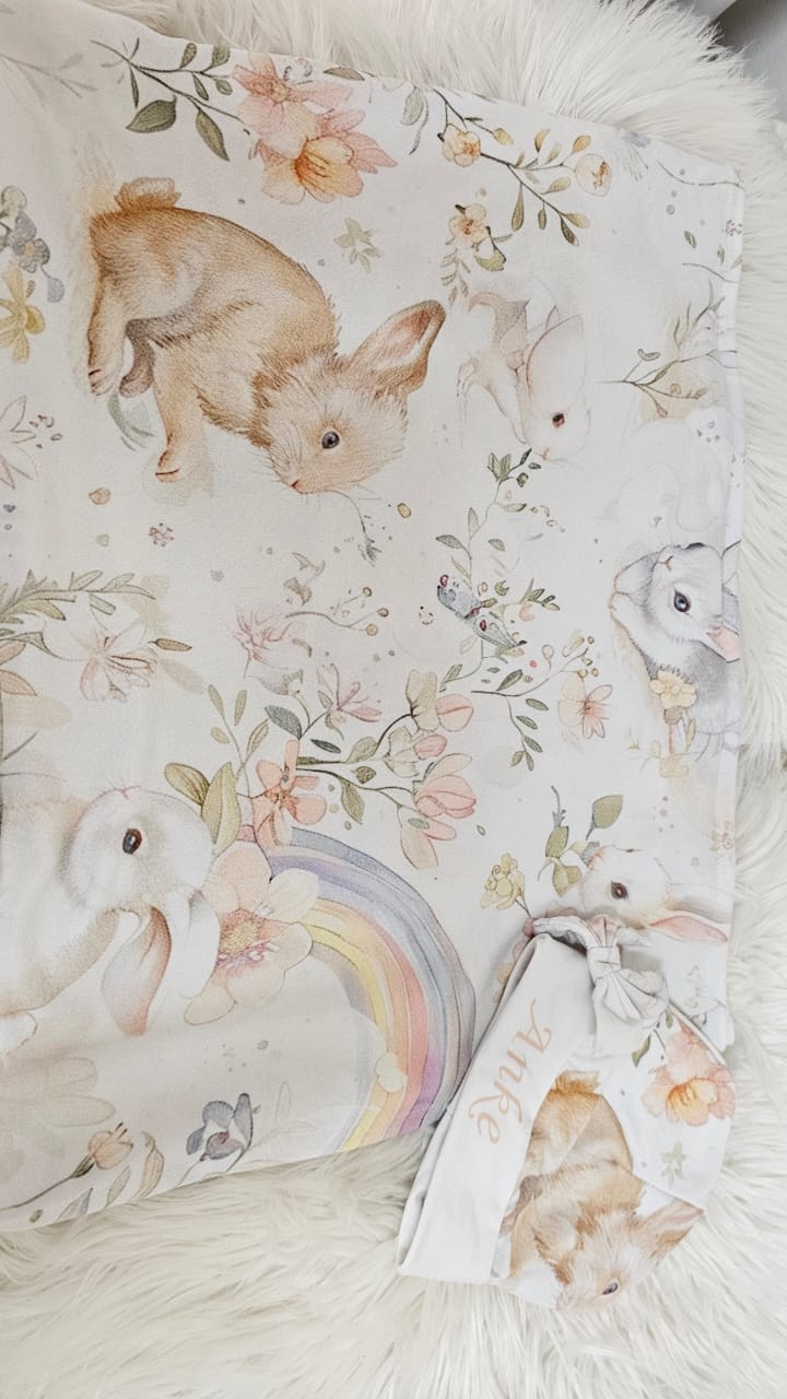 Rainbow Bunny Swaddle image 2