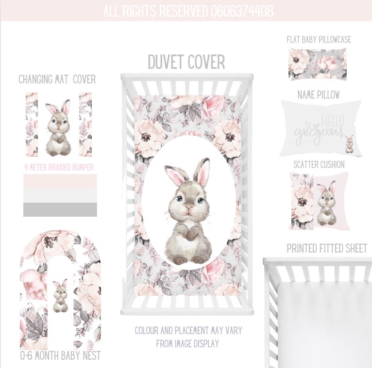 Blissful Blossom Bunny image 1
