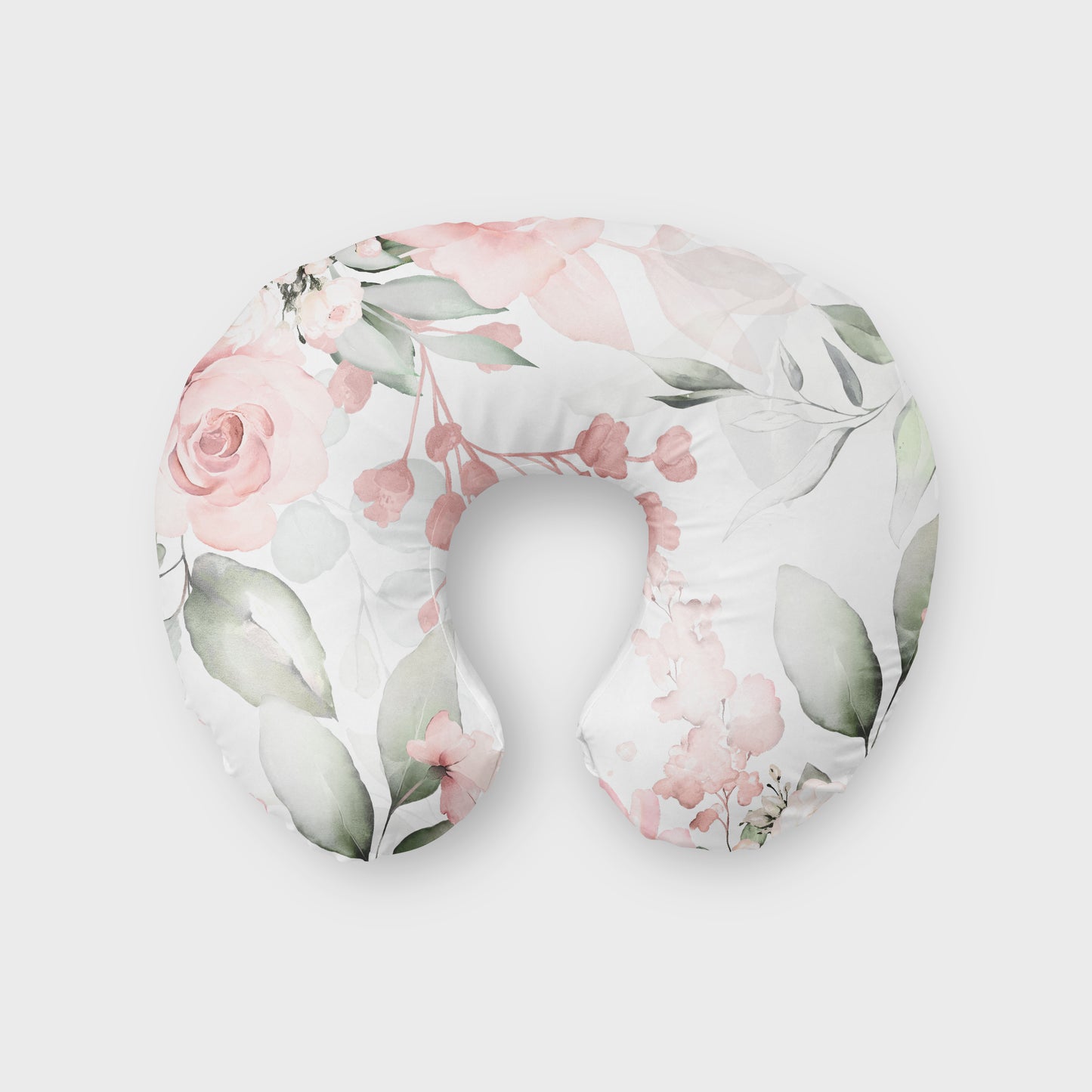 Pink Sleepy Sheep Boppy Pillow image 0