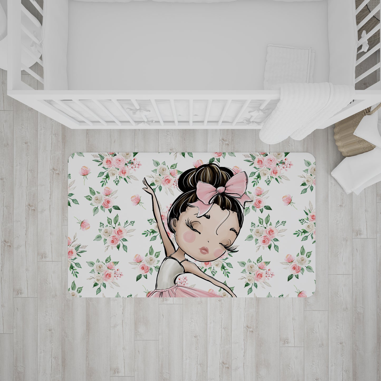 Ballet Slipper Nursery Carpet image 0