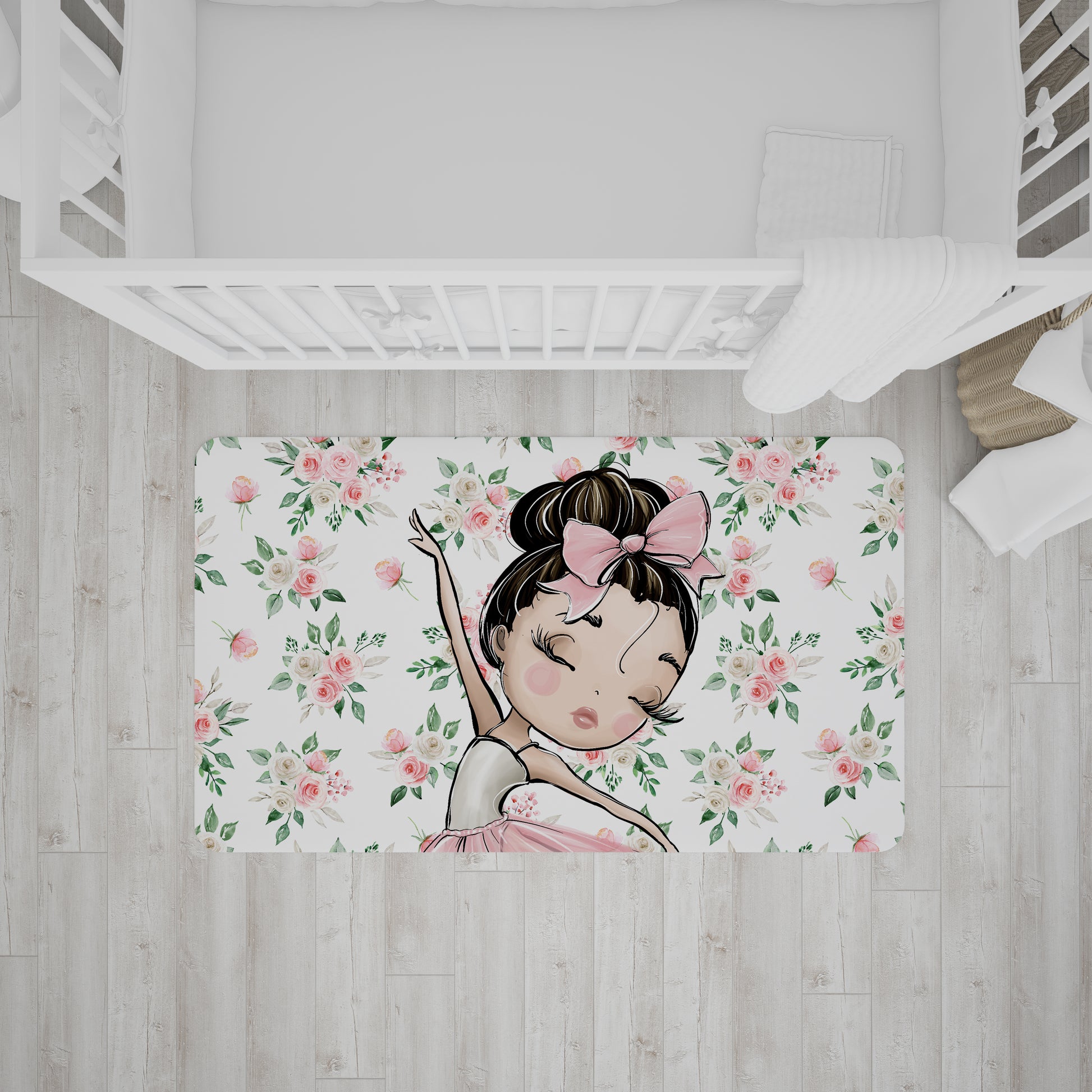 Ballet Slipper Nursery Carpet image 0