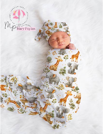 Safari Fields Swaddle Set image 0
