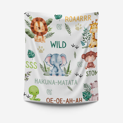 Jungle Fever Fleece Blanket image 0