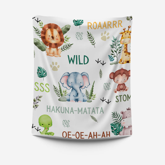 Jungle Fever Fleece Blanket image 0