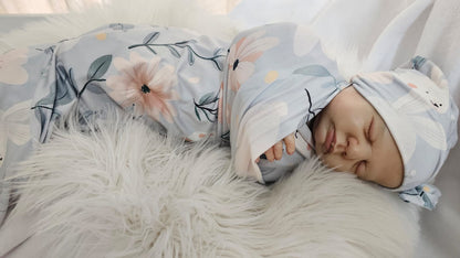 Blue Lily Bunny Swaddle image 4