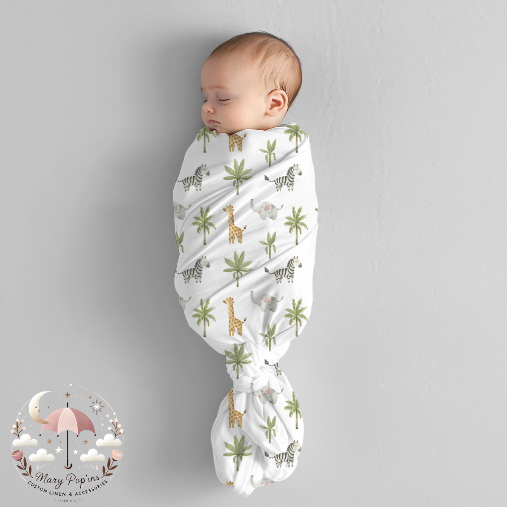 Safari Serenity Collection Swaddle Set image 1